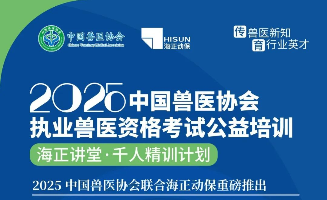 传兽医新知&middot;育行业英才|NG28动保2025年兽医执业资格考试公益培训课程打算颁布